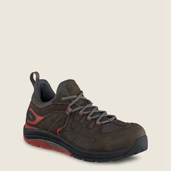 Zapatos de Trabajo Red Wing Hombre Marrom Oscuro - Cooltech™ Athletics - Safety Toe - 271-HCNIET